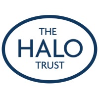 The HALO Trust logo, The HALO Trust contact details