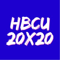 HBCU 20x20 logo, HBCU 20x20 contact details