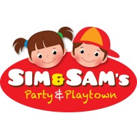 Sim and Sams Party and Playtown logo, Sim and Sams Party and Playtown contact details