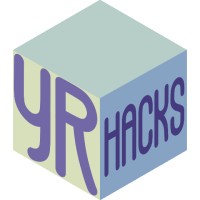 YRHacks logo, YRHacks contact details