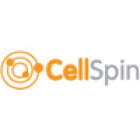 CellSpin logo, CellSpin contact details