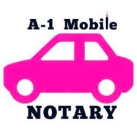 A-1 Mobile Notary logo, A-1 Mobile Notary contact details