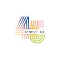 LUX Center for the Arts logo, LUX Center for the Arts contact details