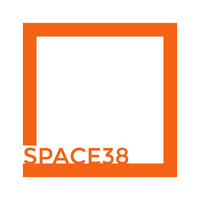 SPACE38 logo, SPACE38 contact details