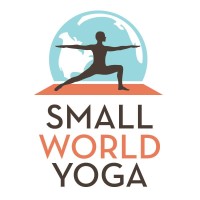 Small World Yoga logo, Small World Yoga contact details