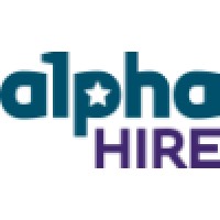 Alpha Hire logo, Alpha Hire contact details