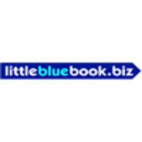 The Little Blue Book logo, The Little Blue Book contact details