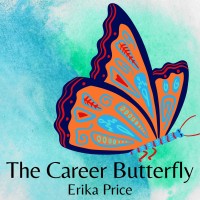 The Career Butterfly logo, The Career Butterfly contact details