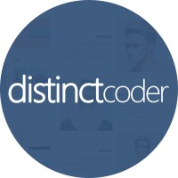 DistinctCoder logo, DistinctCoder contact details