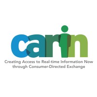 The CARIN Alliance logo, The CARIN Alliance contact details