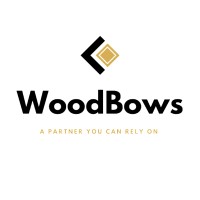 WoodBows logo, WoodBows contact details