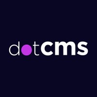 dotCMS logo, dotCMS contact details