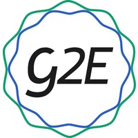 G2E logo, G2E contact details