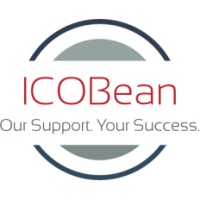 ICOBean logo, ICOBean contact details