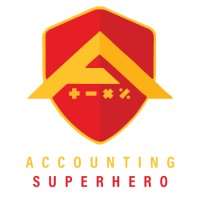 Accounting Superhero logo, Accounting Superhero contact details