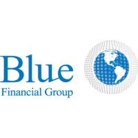 The Blue Financial Group logo, The Blue Financial Group contact details