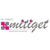 Mitiget logo, Mitiget contact details