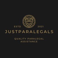 Just Paralegals logo, Just Paralegals contact details