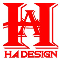 HA Design logo, HA Design contact details