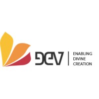 DEV logo, DEV contact details