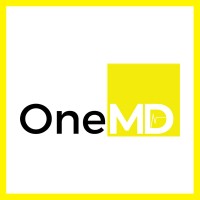 OneMD logo, OneMD contact details