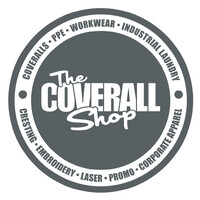 The Coverall Shop logo, The Coverall Shop contact details