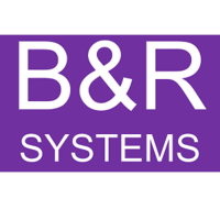 B&R Systems logo, B&R Systems contact details