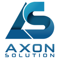 AxonSolution logo, AxonSolution contact details