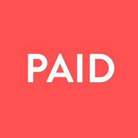 PAID logo, PAID contact details