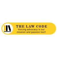 The Law Code logo, The Law Code contact details