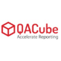 QACube logo, QACube contact details