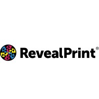 RevealPrint logo, RevealPrint contact details