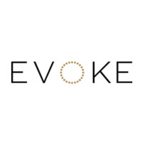 EVOKE logo, EVOKE contact details