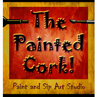 The Painted Cork logo, The Painted Cork contact details