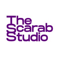 The Scarab Studio logo, The Scarab Studio contact details