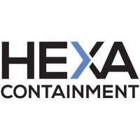 HEXA Containment logo, HEXA Containment contact details