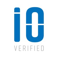 IO Verified logo, IO Verified contact details