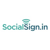 SocialSign.in logo, SocialSign.in contact details