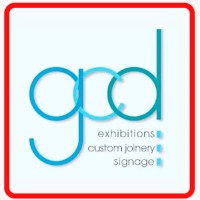 GCD Exhibitions logo, GCD Exhibitions contact details