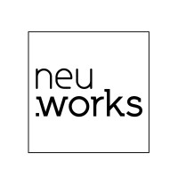 neu.works logo, neu.works contact details