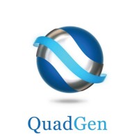 QuadGen logo, QuadGen contact details