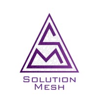 SolutionMesh logo, SolutionMesh contact details