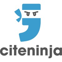 CiteNinja logo, CiteNinja contact details