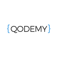 QODEMY logo, QODEMY contact details