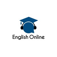 English Online logo, English Online contact details