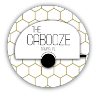 The Cabooze logo, The Cabooze contact details