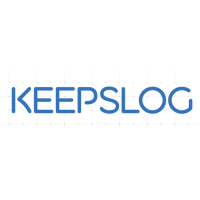 KeepsLog logo, KeepsLog contact details