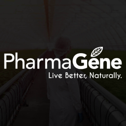 Pharmagene logo, Pharmagene contact details