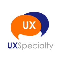 UX Specialty logo, UX Specialty contact details