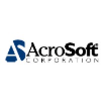 AcroSoft logo, AcroSoft contact details